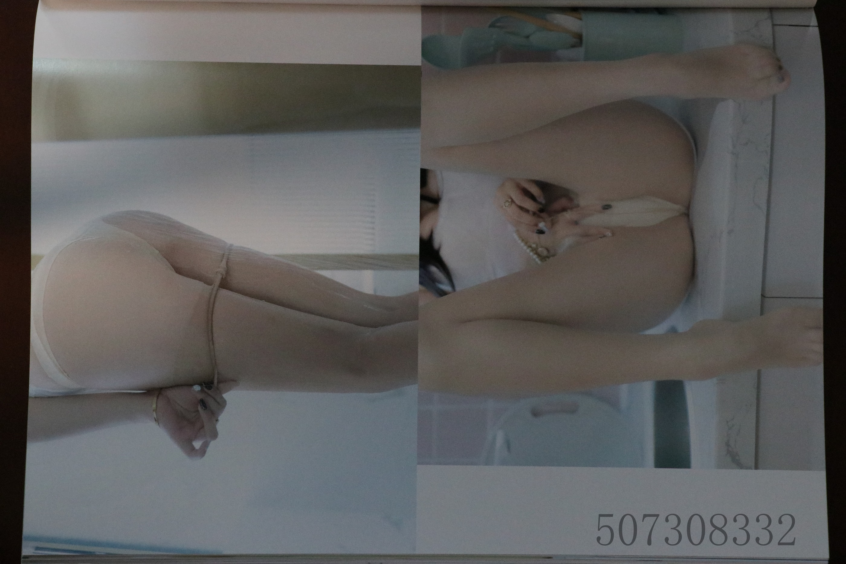 过期米线线喵 - NO.090 实体写真肉丝 [77P]-XikXak